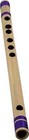 Musical Professional Bansuri Bamboo Flute Flute Case Student Silver Hole C Band