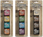 Crafting Essential  Tim Holtz Distress Mini Ink Pad Set - Perfect For On-the-go