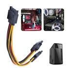 Sata Power 15-pin Y-splitter Cable Adapter Male To For Hdd Hard Female Z5r6