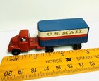 Vintage 1950s Barclay Us Mail Trailer 3    Length Pressed Steel Toy Usps Toy