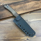 Black Kydex Sheath Esee Ashley Game Micarta Handle W Edc Clip