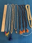 Lot Of 8 Malas Prayer Beads Antique Items Nepal Tibetan Buddhist Hindu