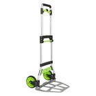  Folding Hand Truck And Dolly 309 Lb Capacity Aluminum Portable Cart With 