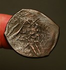 Is12-36    Amir Of Qunduz  907ah  Copper 2 Dinars  Deer