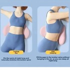 Ergonomic Memory Foam Lumbar Pillow For Sleeping     Soft Back Support Cushion