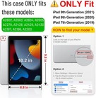 Hybrid Back Case For Ipad 9th 8th 7th Gen  2021 2020 2019  Slim Clear Back Cover