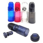 2pcs Plastic Spice Bottle For Snuff Boxes Dispenser Storage Box Mixed Color Gift