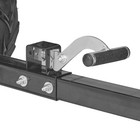 1500 Lbs 15 Cu Ft Steel Atv Dump Trailer Tow Behind Garden Cart Tractor Mower