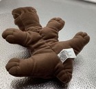 Vintage 1986 Tonka Pound Puppies 8  Newborn Brown Plush Dog T11