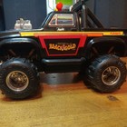 Vintage 1983 Playskool Black   Gold Ken Monster Truck Tested Works Great 2 4 rev