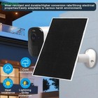 5v Solar Panel For Usb Power Cctv Camera Security Cam Battery Charger Outdoor
