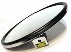 Mirror Head 7  Round Convex Stainless Center Mount Peterbilt Kenworth Freightlin