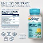 Solaray Sharpmind Energy Energy Booster For Women And Men Nootropic Focus Sup   
