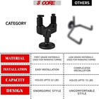 5core Guitar Wall Mount Hanger 4pc Hook Soft Padding Adjustable Rotatable Holder