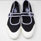 Vans Mary Jane Ballerina Black Lilac Buckle Sneakers Women Size 5 5 New