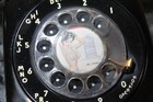 Western Electric Bell Black Rotary Dial Desk Phone Bell System 500dm Tested