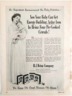 1953 Heinz Company Baby Infant Pre Cooked Cereals Advertisement Breakfast Dwll4