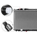 2922 Radiator For 2006-2010 2011 Honda Civic Lx Lxs Ex Gx Dx Sedan 1 8l 2 0l
