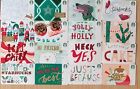 2018 Christmas Holiday Starbucks 55 Gift Cards Full Lot Complete Set Unswiped Bn