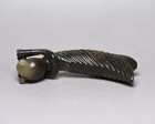 Chinese Hetian Jade Nephrite Artisan Carved Traditional Motif Insect Figurine