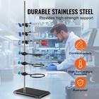 Lab Stand Support  Laboratory Retort Support Stand Set  Steel Lab Stand 23 6 