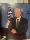 Jimmy Carter Signed 8x10 Photo Autograph Beckett Bas Coa President