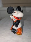 1930s Mickey Mouse Ceramic Bank Figurine 6  Tall