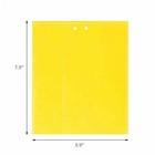 10-20pcs Sticky Fly Trap Paper Yellow Traps Fruit Flies Insect Glue Catcher Best