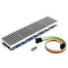 Matrix Blue Led Display Module Max7219 5p Line 8x32 4 In 1 Arduino Compatible Us