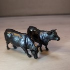  lot Of 8  Vintage 1980 s Britains Hereford Cattle Cows   Bulls Farm Toys