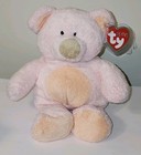 Nmt  Ty Pluffies - Pinks The 2002 Bear 10  Mwnmt Soft Plush Stuffed Animal Toy