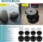 7-141 Body And Cab Mount Bushing Kit Compatible With Chevy Silverado   Black