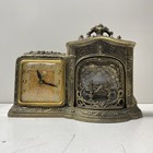 United Co  Shelf Clock  Figural Vintage Electric Mid Century Mantle Clock