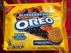 Nabisco Oreo Cookie  Blueberry Pie Limited Edition Cookies  10 68 Oz