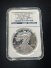 2011-w Proof  1 American Silver Eagle 25th Anniversary Set Ngc Pf70uc Er Bluelab