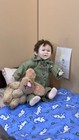 Handmade Art Miniature Dolls Set  Little Boy And Little Ghost 