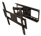 Full Motion Wall Mount Tv Bracket 32-55 Inch Wide Plate Black 1-arm 19in
