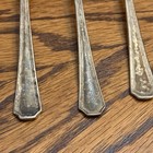 Vintage Oneida Hotel Silver Plate Seneca 8 Teaspoons Flatware Silverware 5 7 8   