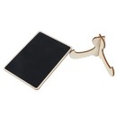 Mini Chalkboard Easel Wooden Miniature Blackboard Sign With Stand Message Board