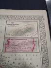 1867 Mitchell Map  Mexico  Central America  West Indies