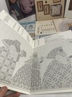 Stitching Needlepoint Book Sheet Lot Of 12 Crafting Diy