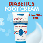 Xtracare Diabetics  Foot Cream  4 5 Fl Oz     Dry Skin Protectant  6-pack 
