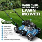 2-in-1 20  144cc 4-stroke Engine Gas Powered Push Lawnmower For Small Yards