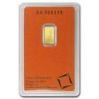 1 Gram Valcambi Suisse  9999 Fine Gold Bar In Assay Sealed