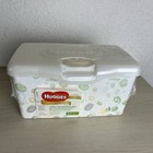 Huggies Baby Wipes Refillable Plastic Container Of 64 Sealed Natural Care 2019
