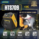 Autool Hts709 Dry Ice Blasting Machine Dry Ice Blaster Cleaner Double Gauge 110v