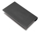 Akro-mils 40410 Black Plastic Label Holder  2-1- 4  X 4   24pcs