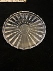 Vintage Fostoria 24   Lead Clear Crystal Coaster Set Of 4 In Original Box
