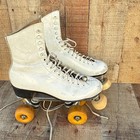 Vintage Roller Skates 220 Riedell Women s 6 5 Sure-grip Century Plates W Box