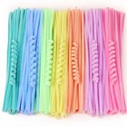 300 Pcs Thick Pipe Cleaners Craft Supplies 7 Assortment Pastel Macaron Color Ch